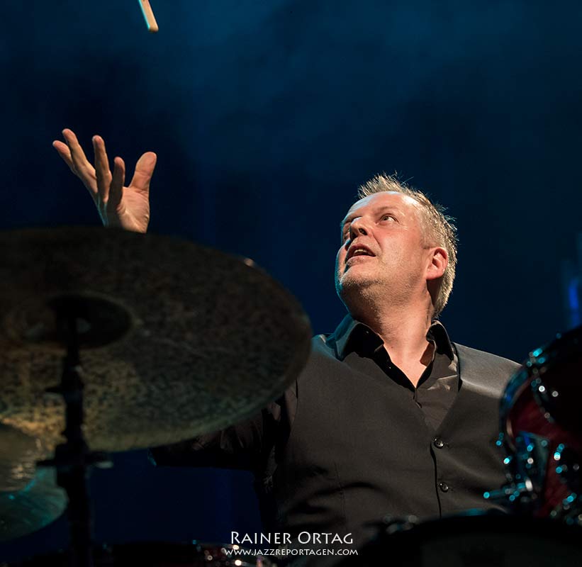 Wolfgang Haffner bei den Theaterhaus Jazztagen Stuttgart 2018