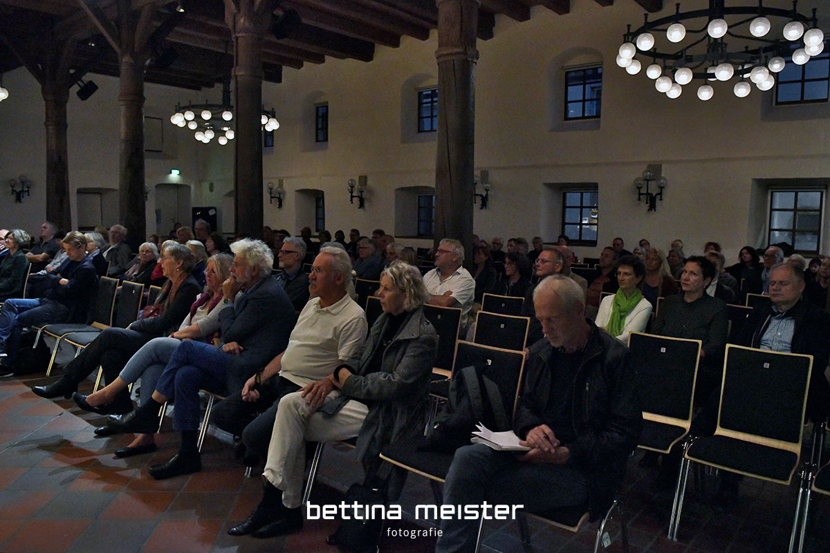 Vernissage JAZZ!now von Rainer Ortag und Steffen Schlüter im Kulturverein Zehntscheuer in Rottenburg am Neckar am 28.09.2019