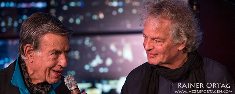 Rolf und Joachim Kuehn bei der jazzopen im SpardaWelt Eventcenter Stuttgart 2018