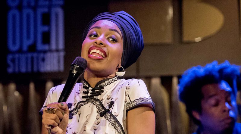 Jazzmeia Horn im Jazzclub Bix bei der jazzopen Stuttgart 2019