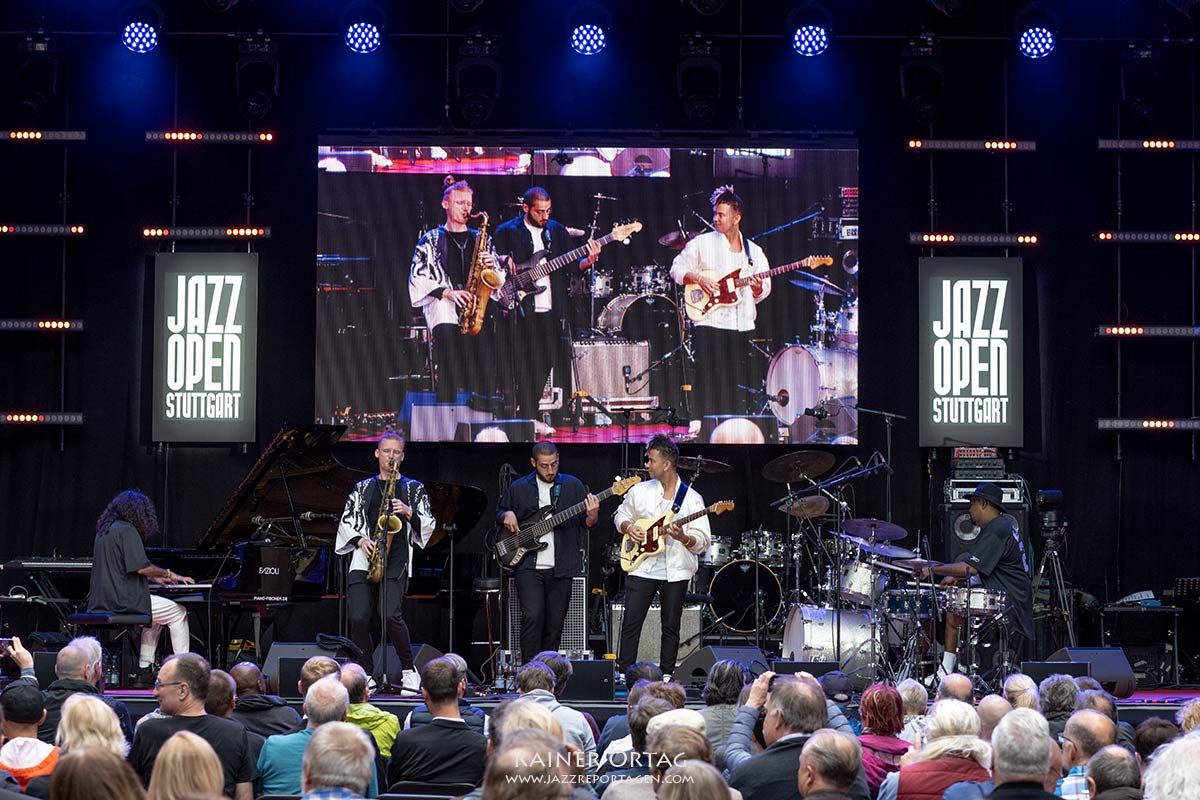 Yessai Karapetian bei der jazzopen Stuttgart 2022