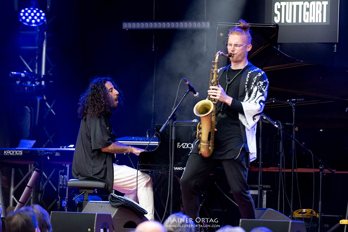 Yessai Karapetian bei der jazzopen Stuttgart 2022