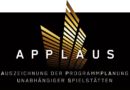 APPLAUS 2022: : Hauptpreise gehen nach München, Leipzig und Frankfurt am Main