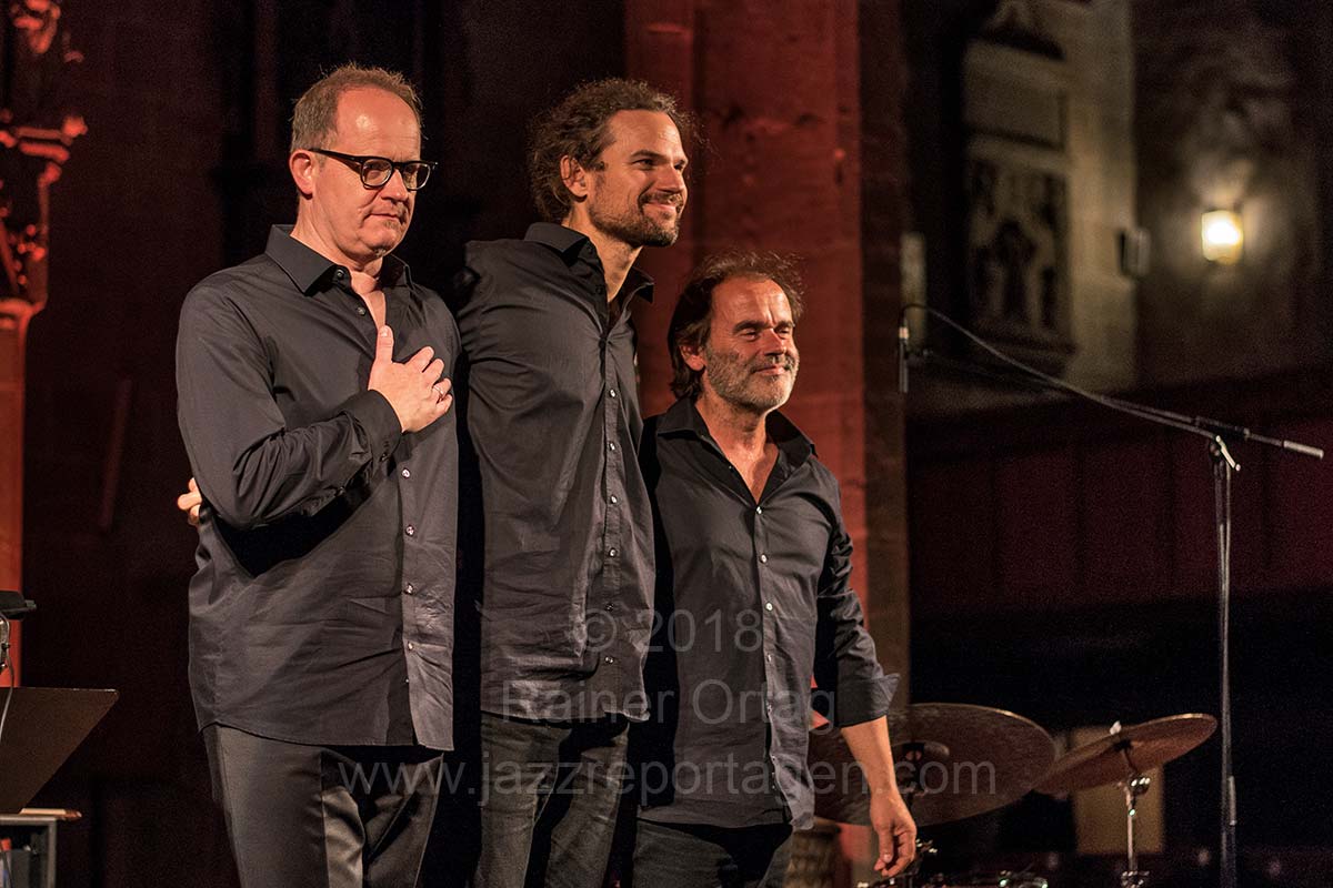 Dieter llg Trio in der Stiftskirche Tübingen 2018