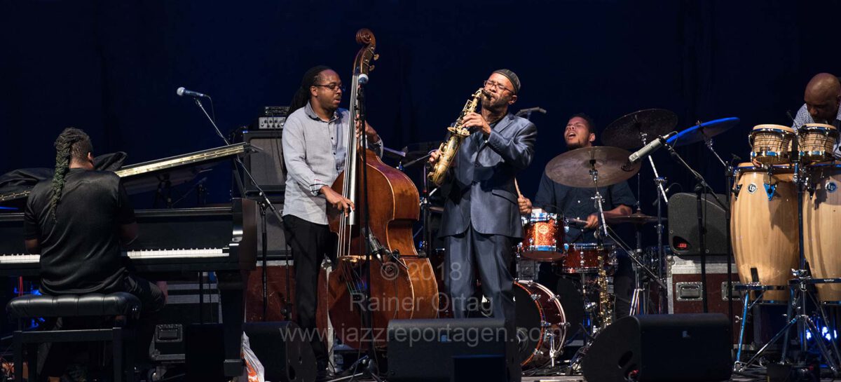 Kenny Garrett Quintet in Rottenburg beim Jazz Open-Air 2018