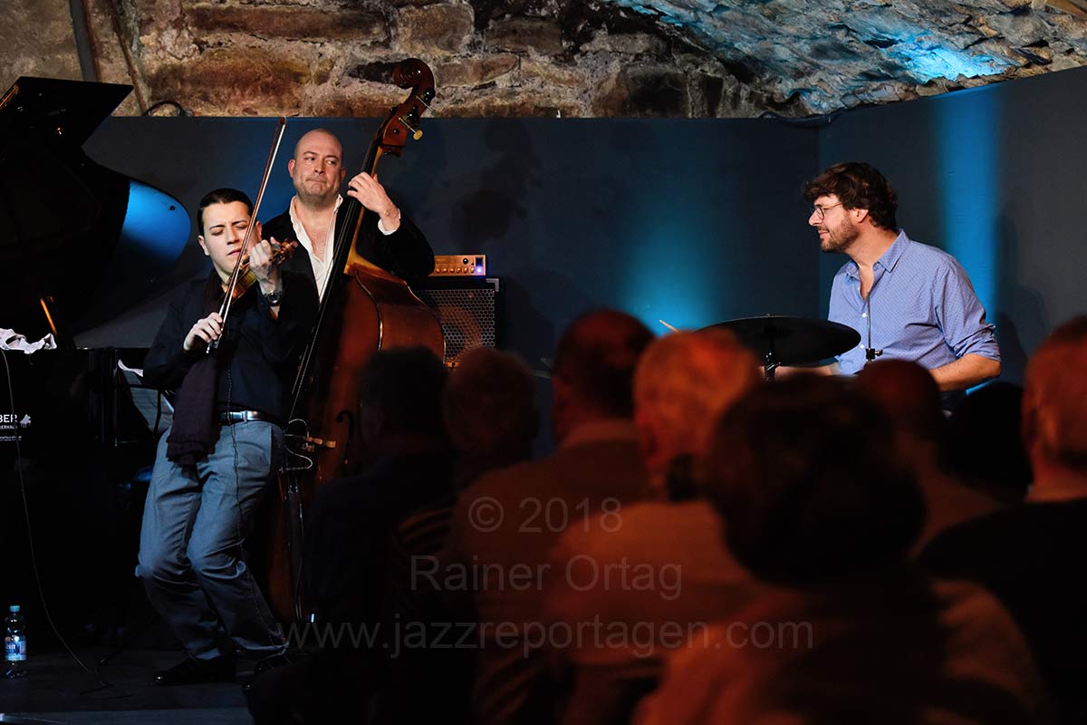 Jermaine Landsberger Trio feat. Sandro Roy im Jazzkeller Esslingen 2018: