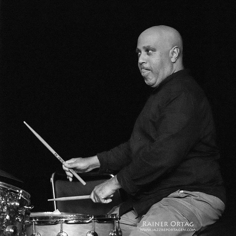 Leon Parker mit dem Peter Bernstein Quartet im Pappelgarten Reutlingen