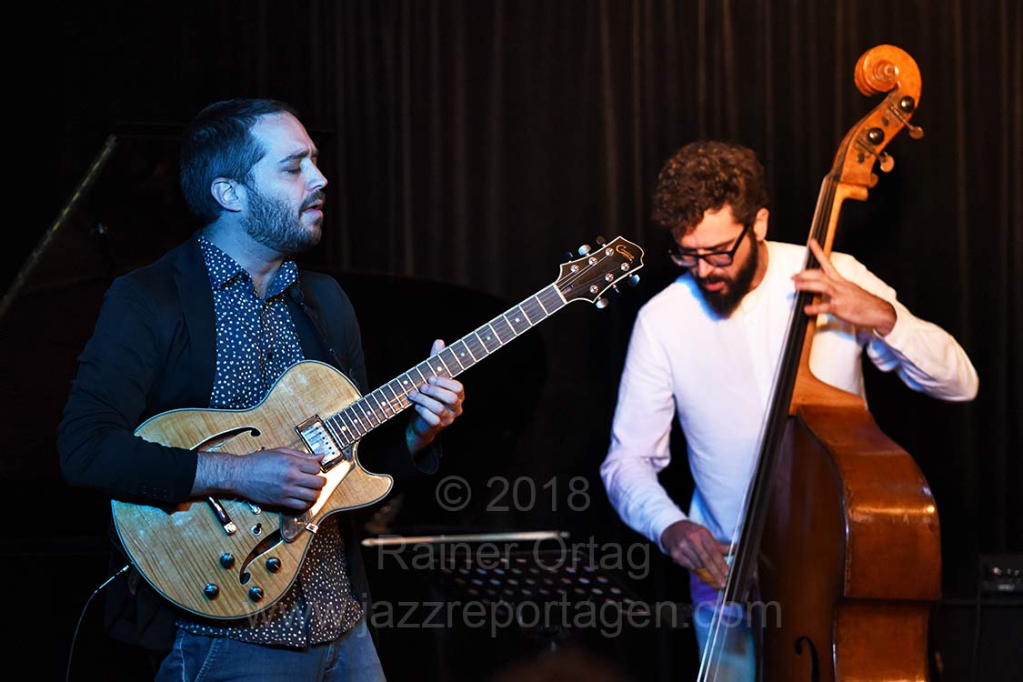 Yotam Silberstein Quartet feat. Petros Klampanis im Pappelgarten Reutlingen 2018