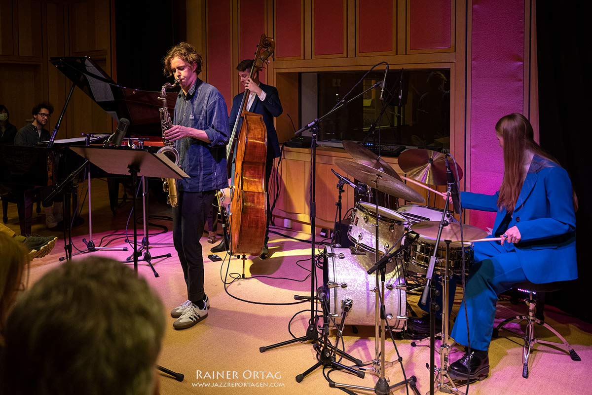 Lisa Wilhelm Quartett im SWR Studio Tübingen 2022