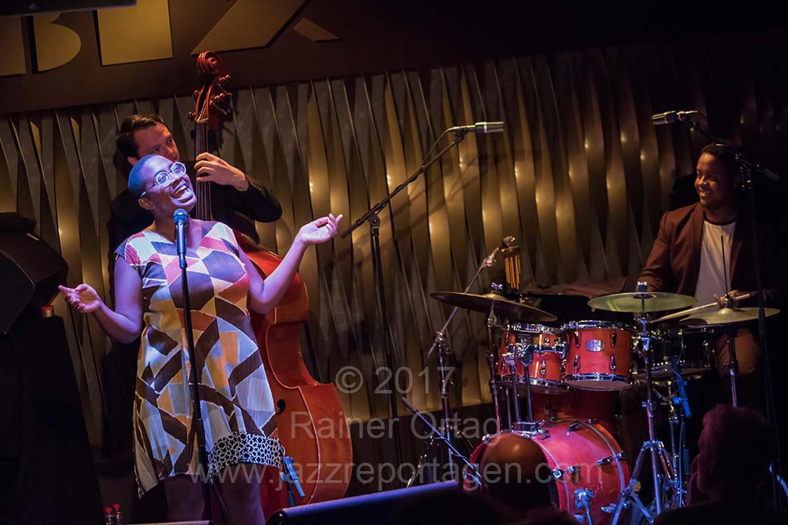Cécile McLorin Salvant & The Aaron Diehl Trio im Jazzclub Bix Stuttgart 2017