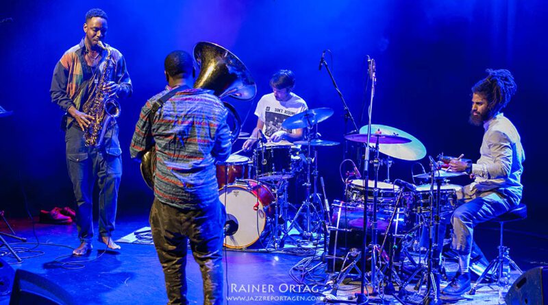 Sons of Kemet bei den Theaterhaus Jazztagen Stuttgart 2018