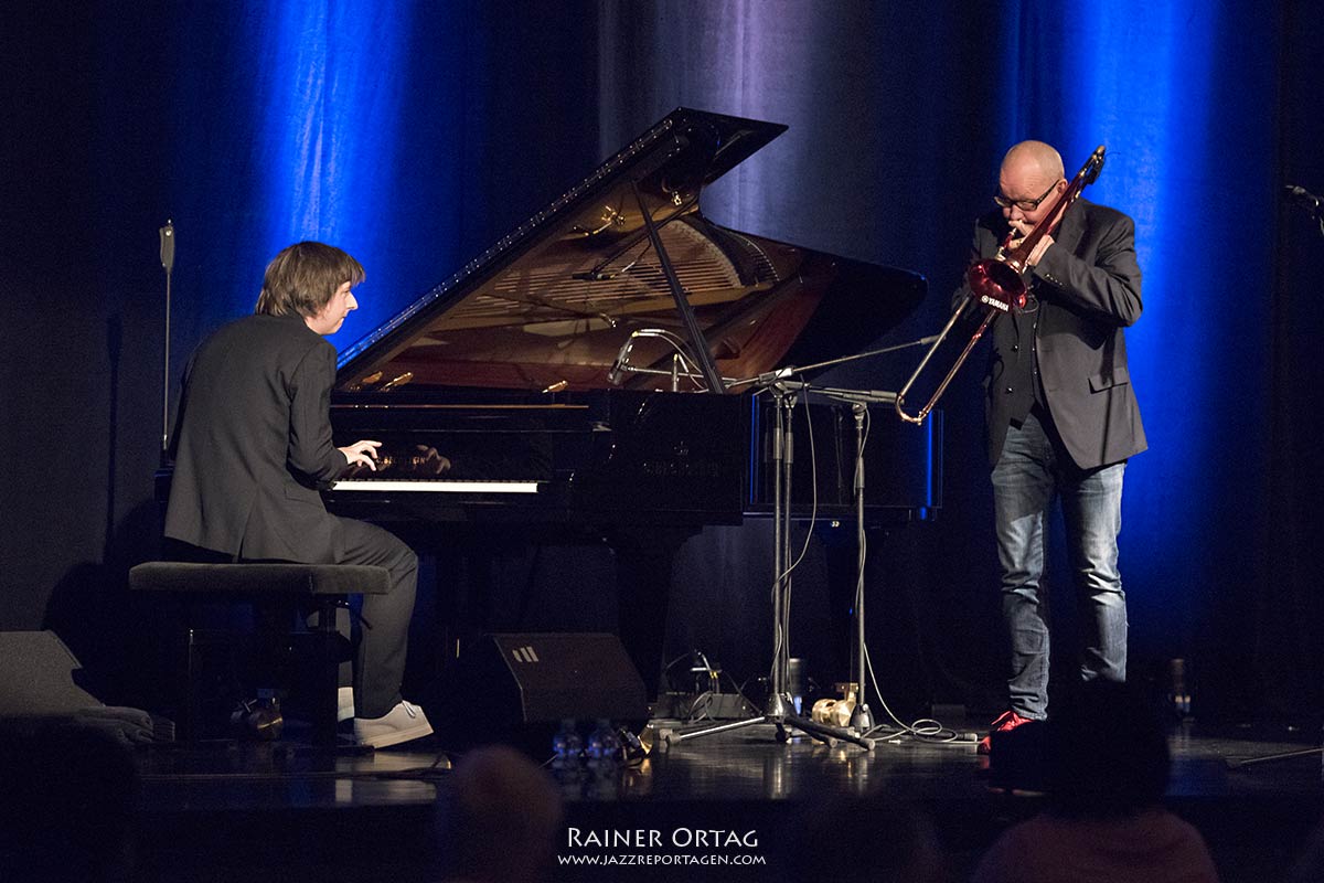 Michael Wollny / Nils Landgren Duo beim Jazzfestival Esslingen 2020